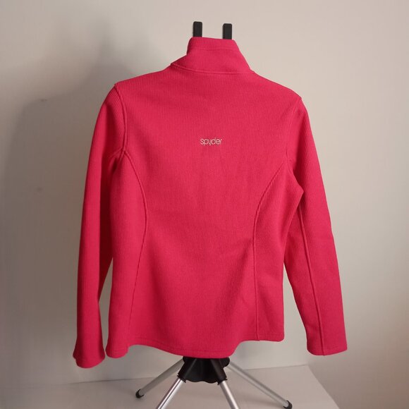 Spyder Endure Core Mid Weight Full Zip Sweater Jacket Pink Women’s Size L EUC - Picture 15 of 16